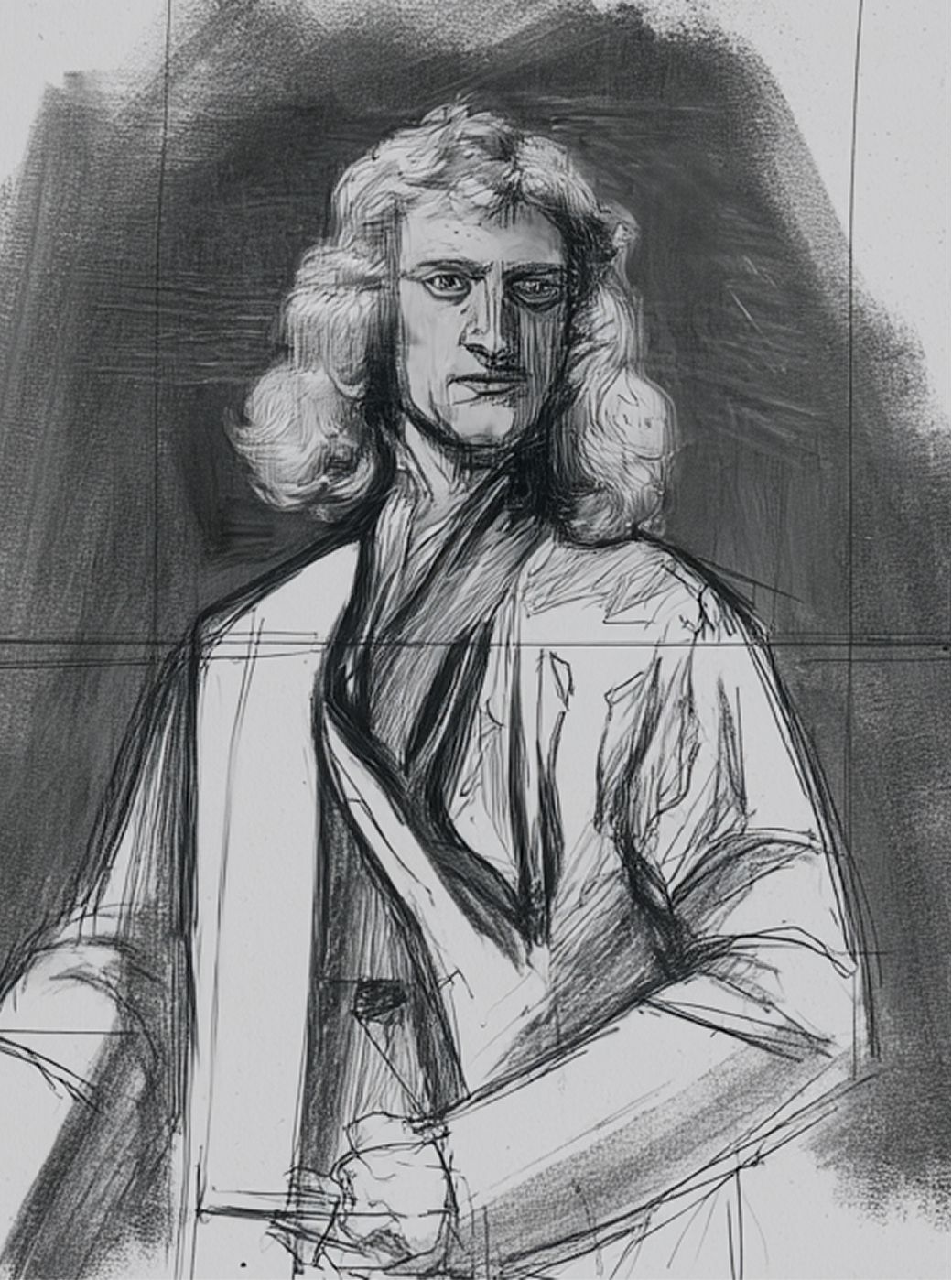 Porträt Isaac Newton